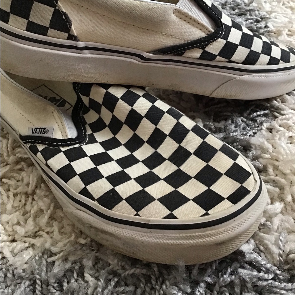 Checkered Vans - image 2